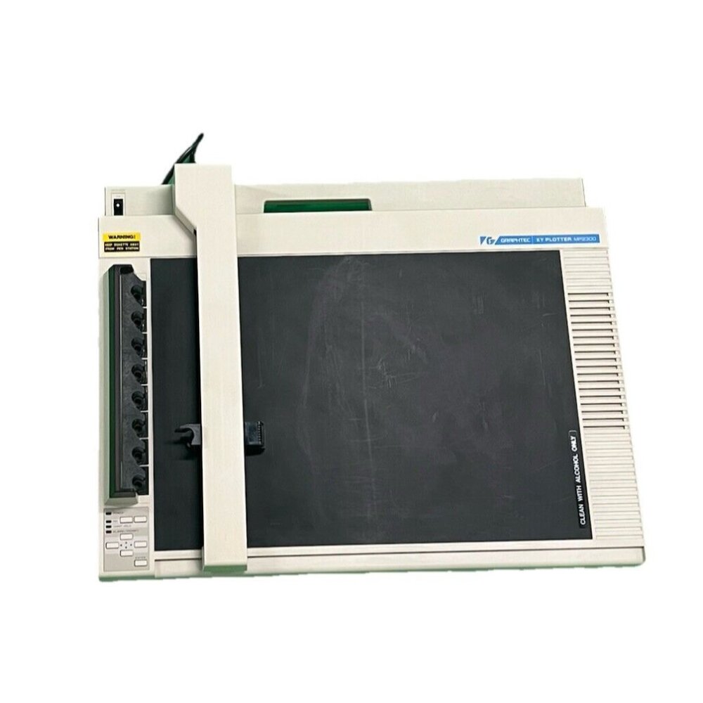 GRAPHTEC MP2300 Pen Plotter - XY Plotter - Serviced and Tested - Made In Japan